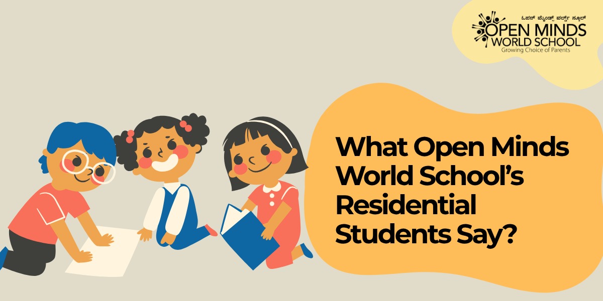 Residential students at Open Minds World School engaged in evening discussion